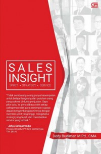 Image of Sales Insights : Spirit, Strategy, Service
